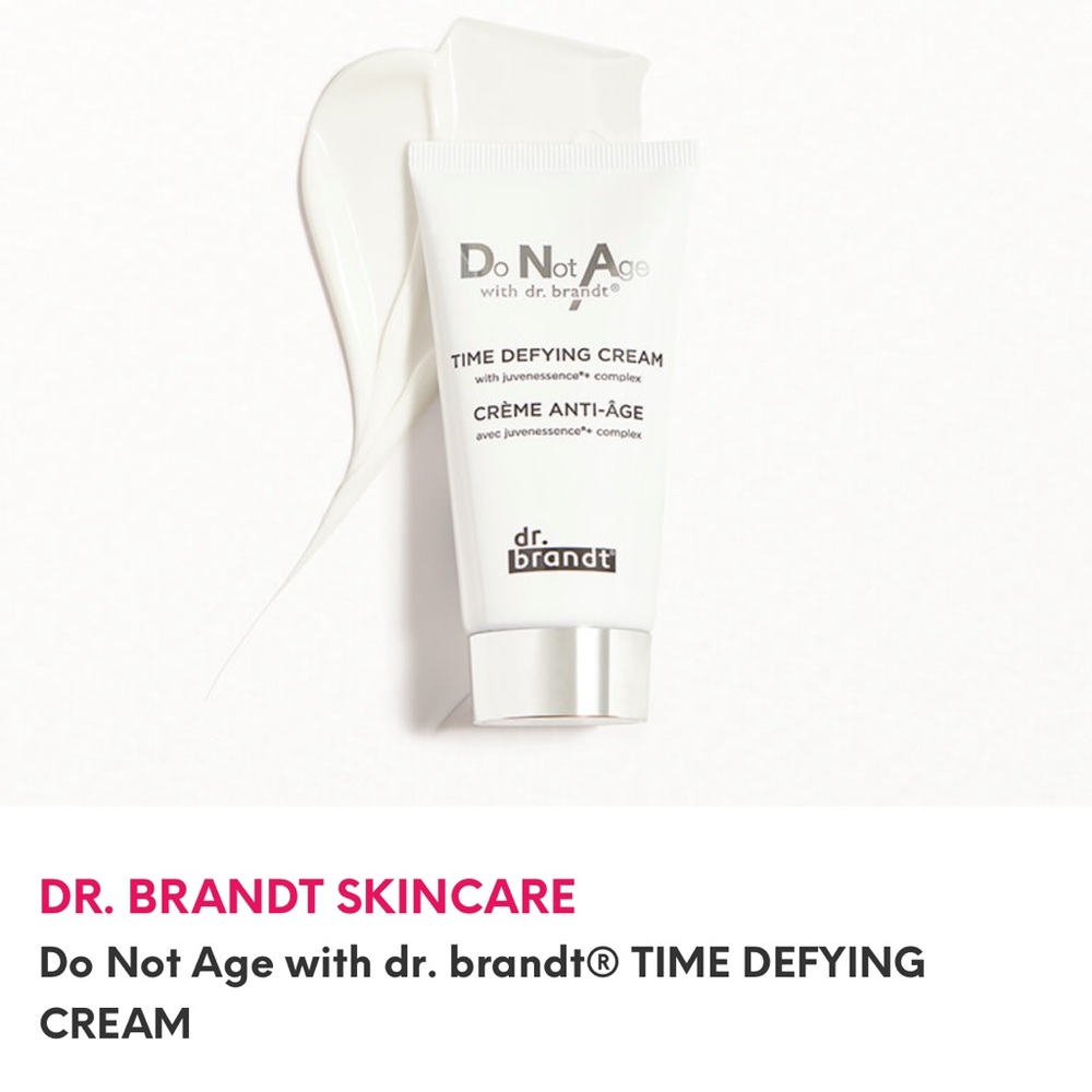 DR BRANDT Do Not Age Time Defying Cream
